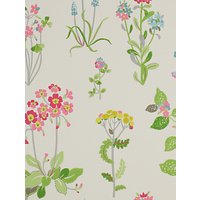 Jane Churchill Willowbrook Wallpaper - Pink / Green, J140W-01