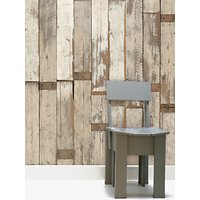 NLXL Scrap Wood Paste The Wall Wallpaper - Natural, PHE-02