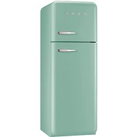 Smeg FAB30RF Fridge Freezer, A++ Energy Rating, 60cm Wide, Right-Hand Hinge - Pastel Green