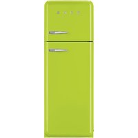 Smeg FAB30RF Fridge Freezer, A++ Energy Rating, 60cm Wide, Right-Hand Hinge - Lime Green
