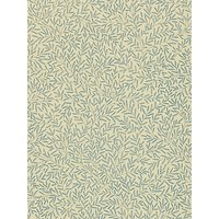Morris & Co Lily Leaf Wallpaper - Woad, DMCW210445