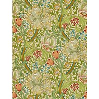 Morris & Co Golden Lily Wallpaper - Pale Biscuit, DMCW210431