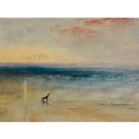 The Courtauld Gallery, Joseph Mallord William Turner - Dawn After The Wreck Circa 1841 Print - Stretched Canvas