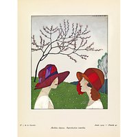The Courtauld Gallery, Gazette Du Bon Ton - No 7 1924 Le Triste Hiver à Fait Place Au Printemps - Stretched Canvas