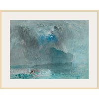 The Courtauld Gallery, Joseph Mallord William Turner - On Lake Lucerne Looking Towards Fluelen Print - Natural Ash Framed Print
