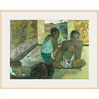 The Courtauld Gallery, Paul Gauguin - Te Rerioa 1897 Print - Natural Ash Framed Print