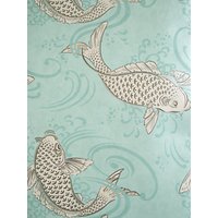 Osborne & Little Derwent Wallpaper - Aqua, W5796-06