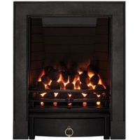 Focal Point Soho Full Depth Black Remote Control Inset Gas Fire - 5023539013162