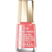 MAVALA Mini Colour Nail Polish, 5ml - 118 Sunset Orange
