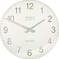 Thomas Kent Cotswold Clock, Dia.30cm - Snowberry