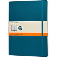 Moleskine Ruled Notepad, Extra Large - Blue