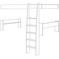Wizard Single Bunk Bed Extension Kit - 5707252028503