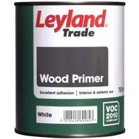 Leyland Trade White Matt Primer 750ml Tin - 5010426772974