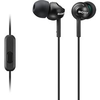 Sony MDR-EX110AP In-Ear Headphones With Mic/Remote - Black
