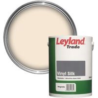 Leyland Trade White Silk Emulsion Paint 5L - 5010426773087
