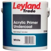 Leyland Trade White Primer & Undercoat 2.5L - 5010426773155