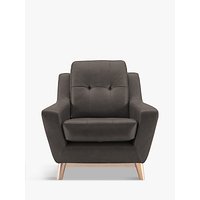 G Plan Vintage The Fifty Three Leather Armchair - Capri Black