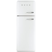 Smeg FAB30LF Fridge Freezer, A++ Energy Rating, Left-Hand Hinge, 60cm Wide - White