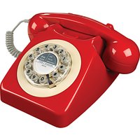 Wild & Wolf 746 1960s Corded Telephone - Red