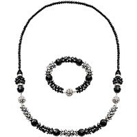 Martick Murano Glass Multi-Way Necklace - Black