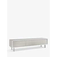 John Lewis Dante TV Stand For TVs Up To 65 - White / Taupe