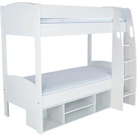 Stompa Uno S Plus Detachable Storage Bunk Bed - White