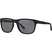 Giorgio Armani AR8037 Square Framed Sunglasses - Black