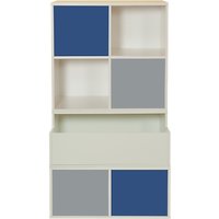 Stompa Uno S Plus 3 Unit Storage Combination - Blue/Grey