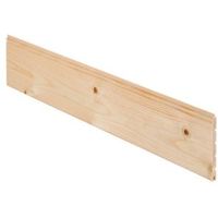 Timber Cladding Smooth Cladding (T)7.5mm (W)95mm (L)2400mm Pack Of 5 - 04050261
