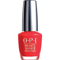 OPI Infinite Shine 2 Nail Lacquer, 15ml - Unrepentantly Red
