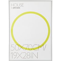 House By John Lewis Aluminium Photo Frame, 50 X 70cm - Silver