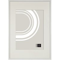 House By John Lewis Aluminium Photo Frame, A3 With A4 Mount - White