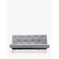 Innovation Colpus Sofa Bed With Pocket Sprung Mattress, Light Leg - Light Grey Twist Granite