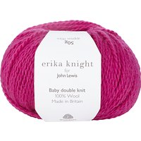 Erika Knight For John Lewis Baby DK Yarn, 50g - Berry Pink