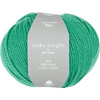 Erika Knight For John Lewis Aran Wool Yarn, 100g - Agate Green