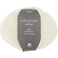Erika Knight For John Lewis Aran Wool Yarn, 100g - Ecru
