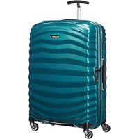 Samsonite Lite-Shock 4-Wheel 69cm Medium Suitcase - Petrol Blue