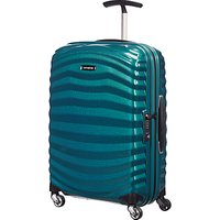 Samsonite Lite-Shock 4-Wheel 55cm Cabin Suitcase - Petrol Blue
