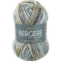 Bergere De France Goomy 50 Wool Mix 3 Ply Yarn, 50g - Kaki