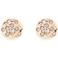 Karen Millen Sprinkle Crystal Stud Earrings - Gold