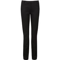 Pure Collection Cotton Stretch Straight Leg Jeans - Black