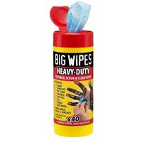 Big Wipes Industrial Wipes Pack Of 40 - 5060065660828