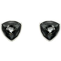 Finesse Swarovski Crystal Small Stud Earrings - Silver