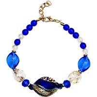 Martick Twist Murano Bracelet - Blue