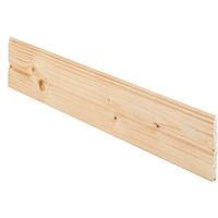 Timber Cladding Smooth Cladding (T)7.5mm (W)95mm (L)2400mm Pack Of 5 - 04050209
