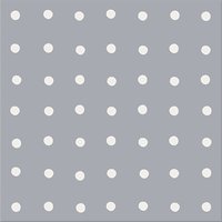 Cath Kidston For Harvey Maria Spot Vinyl Floor Tiles, 1.115m² Pack - Spot Dove Grey