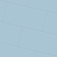 Harvey Maria Little Bricks Luxury Vinyl Floor Tiles, 1.115m² Pack - Bay Blue