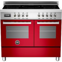 Bertazzoni Professional Series 100cm Electric Induction Range Cooker - Red