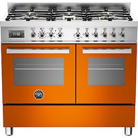 Bertazzoni Professional Series 100cm Dual Fuel Range Cooker - Orange