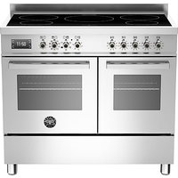 Bertazzoni Professional Series 100cm Electric Induction Range Cooker - Stainless Steel